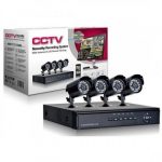 Комплект 4 камери + DVR, CCTV - 1
