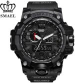 Спортен часовник SMAEL 1545 Black, черен цвят - 2
