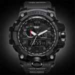 Спортен часовник SMAEL 1545 Black, черен цвят - 5