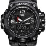 Спортен часовник SMAEL 1545 Black, черен цвят - 1