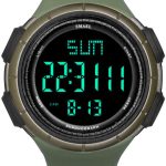 Дигитален часовник SMAEL 1618 – зелен цвят - 3