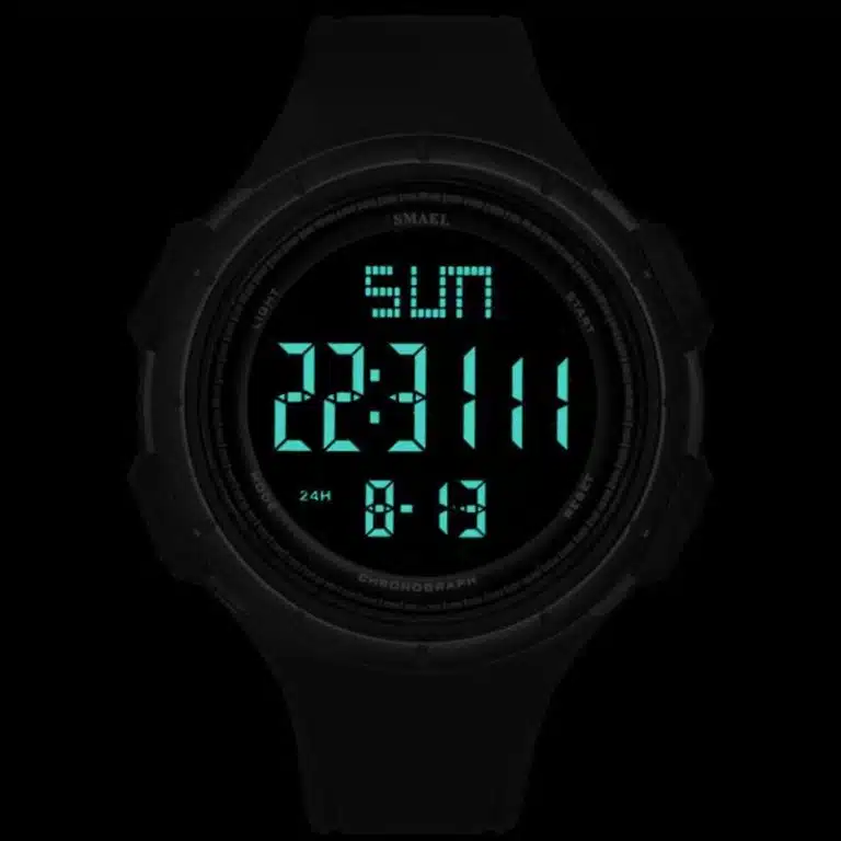 Дигитален часовник SMAEL 1618, черен цвят - 4