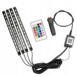 Интериорно осветление за автомобил с 4 LED ленти - 2