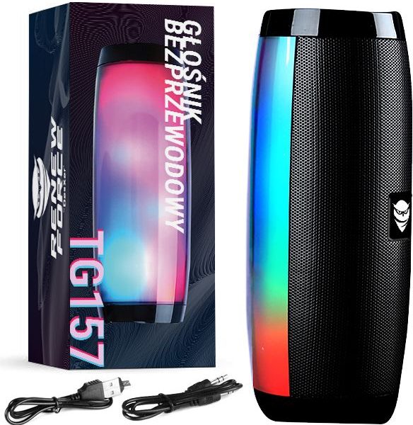 Блутут тонколона с RGB осветление, модел TG157 - 3