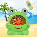 Детска играчка за сапунени балочнета с формата на жаба - 2