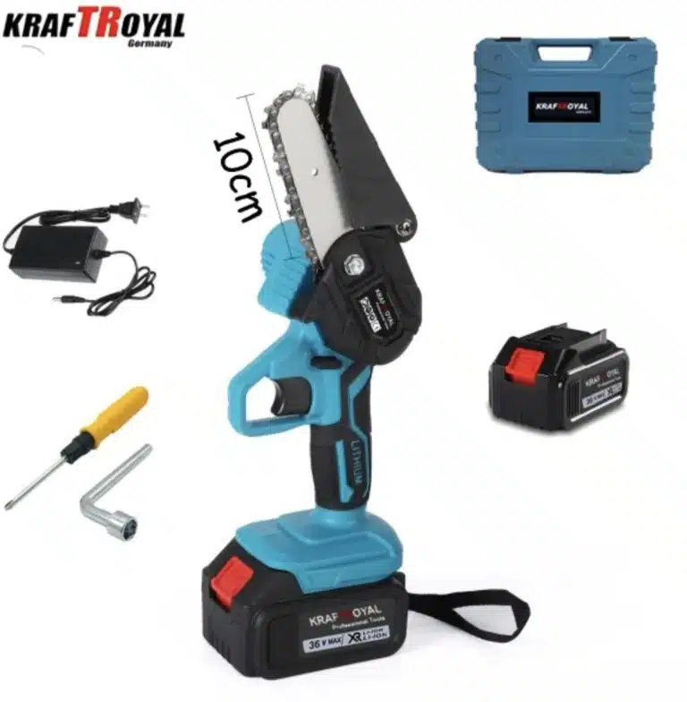 Акумулаторен трион за клони 10 см. с две батерии, 36V, 8Ah - 2