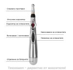 УРЕД ЗА ЕЛЕКТРОАКУПУНКТУРА БЕЗ ИГЛИ