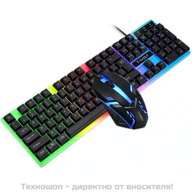 Светеща клавиатура T-Wolf Светеща клавиатура T-Wolf