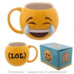 Керамична емоджи чаша