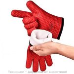 Кухненска огнеупорна силиконова ръкавица - Image 9
