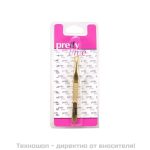 Пинсета Pretty time - златиста