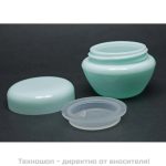 Луксозни пластмасови бурканчета за козметика - 10мл. в различни цветове