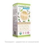 Био билкова боя за коса - златисторусо- Cultivator's