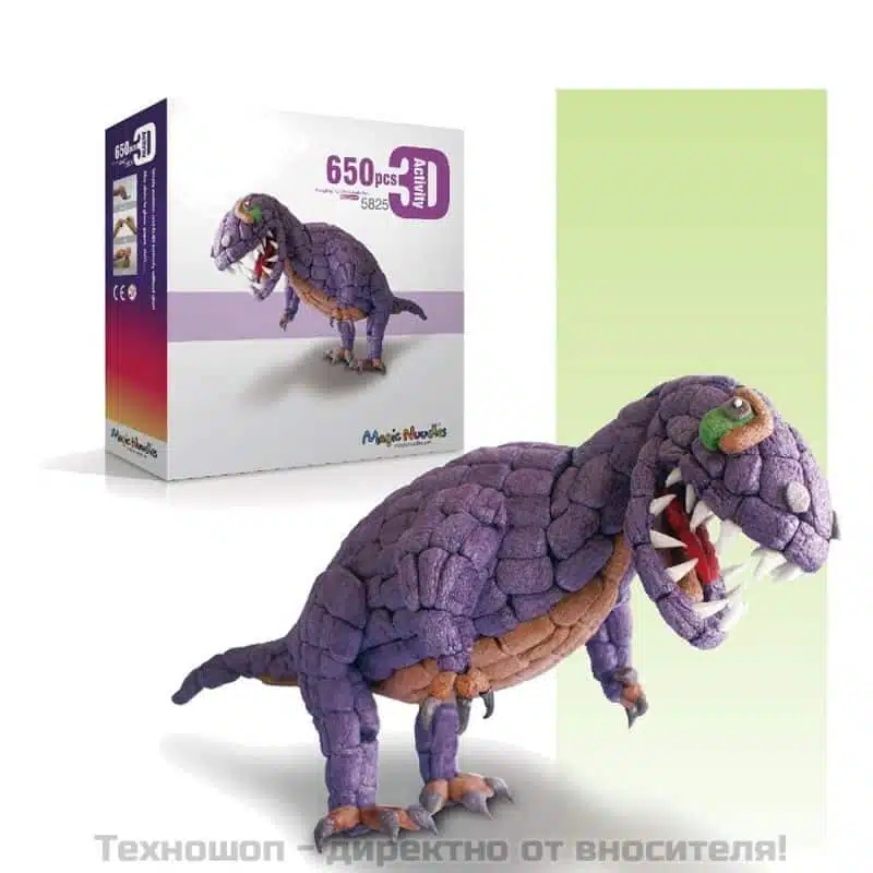 3D пъзел - Тирекс Magic Nuudles - 650бр. 3D пъзел - Тирекс Magic Nuudles - 650бр.