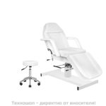 Комплект стол и табуретка - бели 210 + AM303