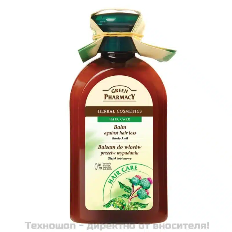 Билков балсам с репей против косопад за всички типове коси - 300мл. Билков балсам с репей против косопад за всички типове коси - 300мл.