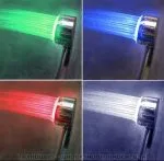 СВЕТЕЩА LED ДУШ СЛУШАЛКА 3 ЦВЯТА С 12 ДИОДА