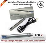 МИНИ LAVA TUBE  EGO-V С ДИСПЛЕЙ И СМЕНЯЕМ  ВОЛТАЖ