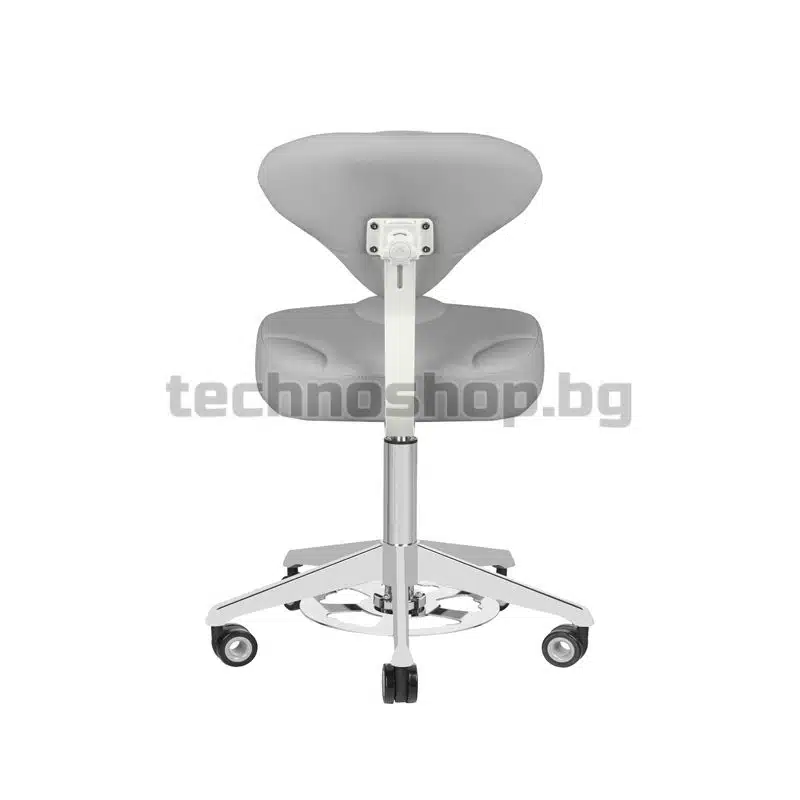 Козметична табуретка - сива Azzurro 156F Козметична табуретка - сива Azzurro 156F