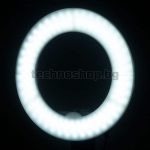 Кръгла LED лампа - черна 10