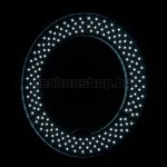 Кръгла LED лампа - черна 10
