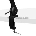 Лампа лупа - черна с държач на винт LED Eco - Image 10