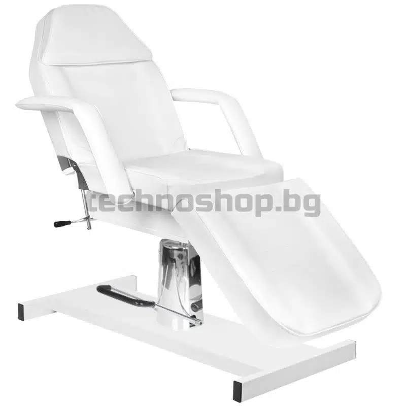 Хидравличен козметичен стол - бял Classic 210 Хидравличен козметичен стол - бял Classic 210