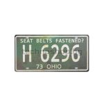 Декоративна регистрация Registration number Ohio - 222