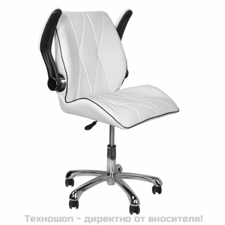 Козметичен стол - бял 239B