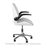 Козметичен стол - бял 239B