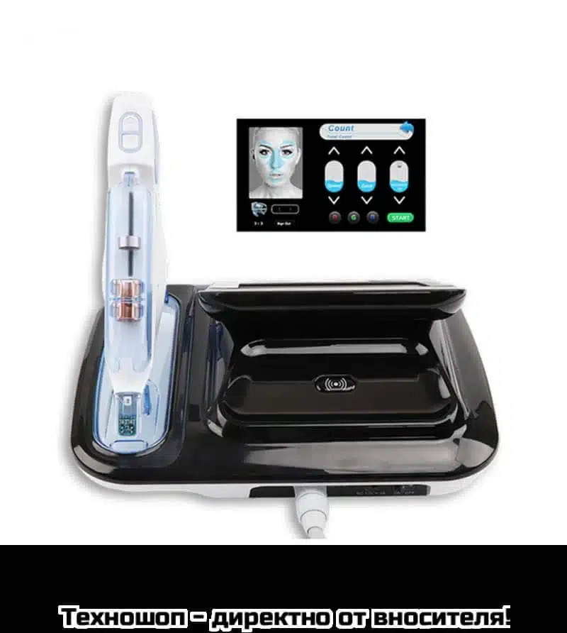 Професионален уред за мезотерапия 3в1 с RF и Фотонна терапия Професионален уред за мезотерапия 3в1 с RF и Фотонна терапия