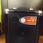 "MBA S-10 + " - КАРАОКЕ ТОНКОЛОНА С РАДИО. С БЕЗЖИЧЕН МИКРОФОН