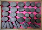Подгряващ куфар с 42 броя вулканични камъни