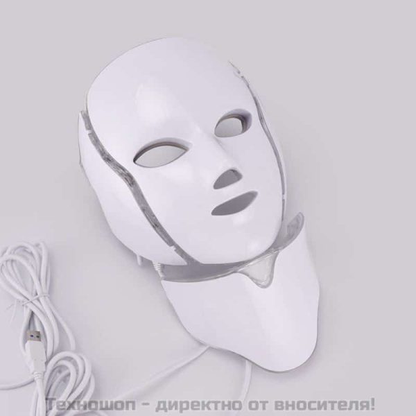 LED маска за лице и шия