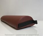Полуцилиндрична възглавница - Винено-червен цвят