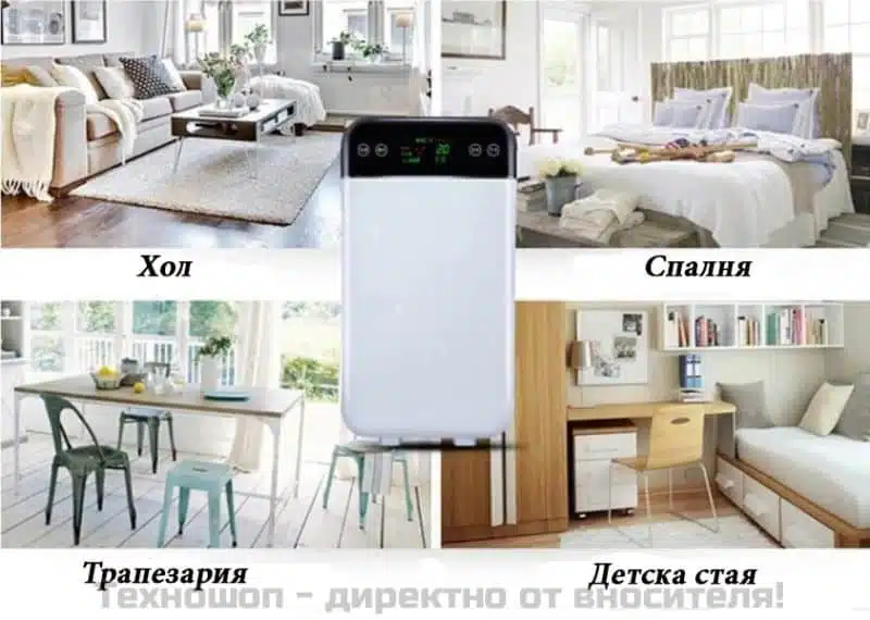 Въздухопречиствател с UV стерилизатор Въздухопречиствател с UV стерилизатор
