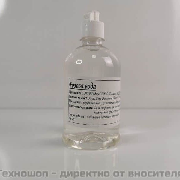 Розова вода 500 мл.