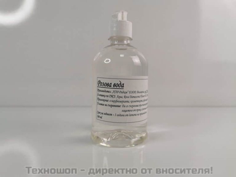 Розова вода 500 мл.