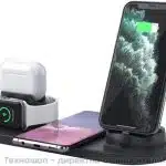 6в1 Безжично зарядно за телефон