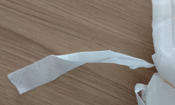 Еднократен чаршаф с ластик и връзка