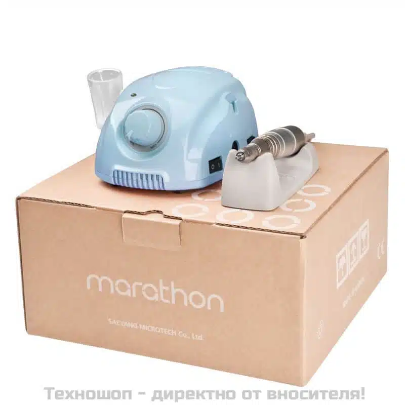 Електрическа пила за нокти - синя Saeyang Marathon 3 Champion + H200 Електрическа пила за нокти - синя Saeyang Marathon 3 Champion + H200