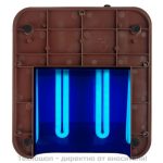 Козметична лампа за изсушаване на лак в цвят капучино 36W UV