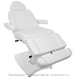 Електрически козметичен стол с 2 мотора - бял Azzurro 80A - Image 11