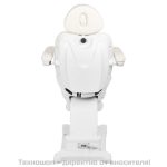 Електрически козметичен стол с 4 мотора - бял Azzurro 872