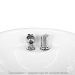 Станция за измиване на косата - бяла Gabbiano MT-A2