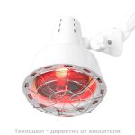Инфрачервена лампа за топлинна и светлинна терапия на поставка Sollux 6102