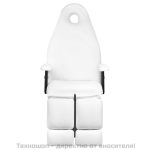 Електрически козметичен стол с 1 мотор - бял Basic 2232A