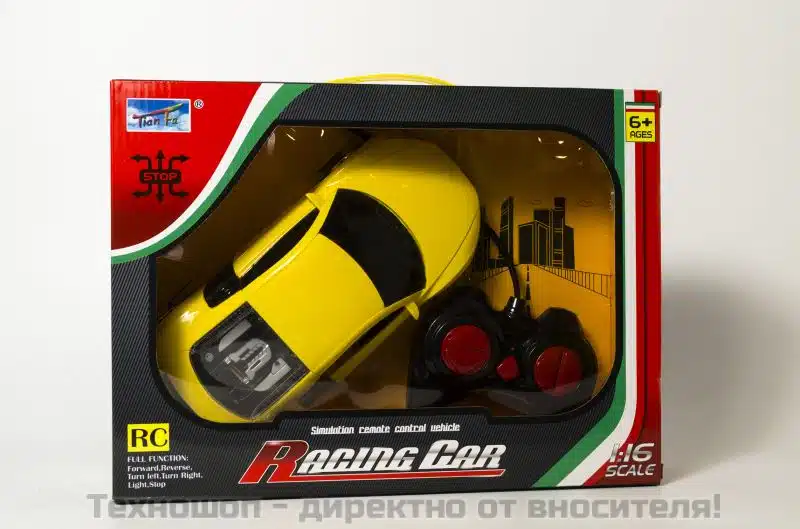 Детска спортна количка с дистанционно и светещи фарове Детска спортна количка с дистанционно и светещи фарове