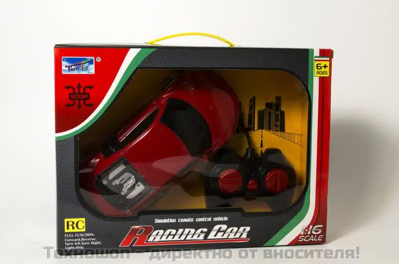 Детска спортна количка с дистанционно и светещи фарове Детска спортна количка с дистанционно и светещи фарове