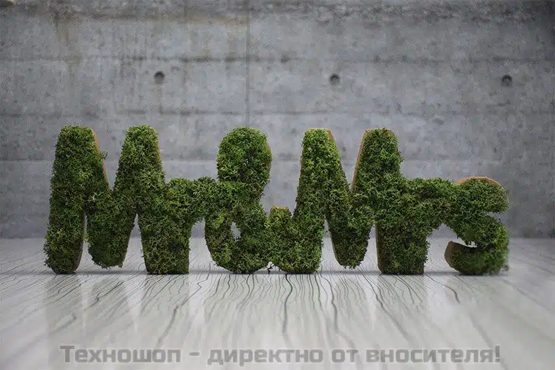 "MR&MRS" - надпис от полярен жив мъх "MR&MRS" - надпис от полярен жив мъх